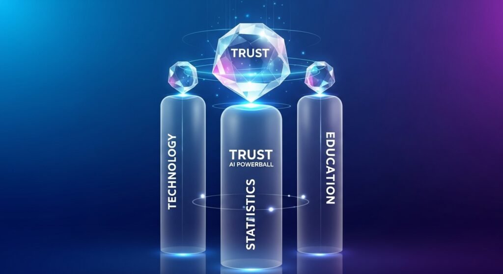 기술, 통계, 교육이 결합된 AI파워볼 통합 정보망 이미지