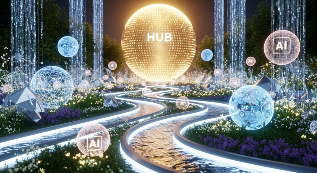 완벽하게 구축된 AI파워볼 투명 생태계의 모습