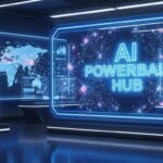 전 세계 AI파워볼 데이터를 모니터링하는 중앙 통제 센터의 모습